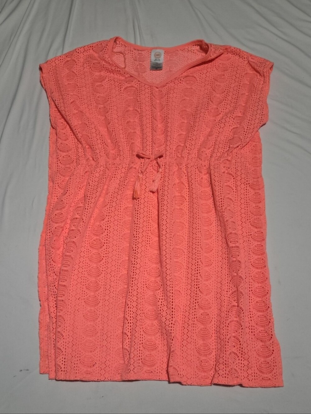 Wonder nation girls XXL neon pink bathing suit coverup #17